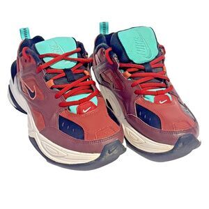Nike Women M2K Tekno Mahogany Mink Black Chunky Shoes Sneakers size US‎ 8